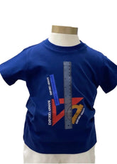 Rulers Print Cotton T-Shirt