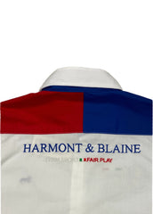 White Team Sport' Embroidery Top and Shorts Set