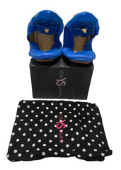 Blue Gold Celestial Blue Ballerina Shoes