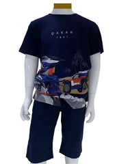 'Dakar 1941' Design Top and Short Set