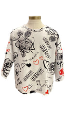 Macumba Melody Long Back Long Sleeve T-Shirt