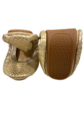 Ivory Fawn Ballerina Shoes