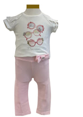 'Preciosa' Top and Pants Set with Jacket