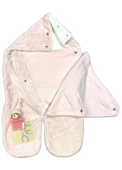 Plume White Pink Baby Nest