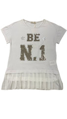 White Gold Silver Maris Corsaro Set Leggings Set