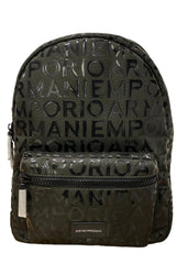 All-Over 'EMPORIO ARMANI' Design Backpack