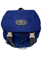 Blue 'EA' Buckle Backpack