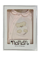 Pink Teddy Bear Romper