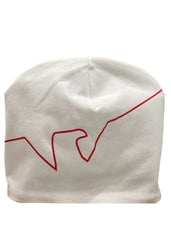 Armani Eagle Logo Reversible Beanie Hat