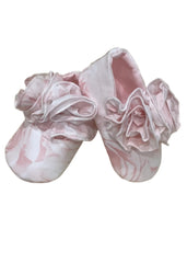 Pink Floral Ballerina Shoes