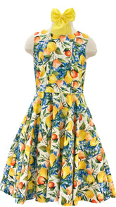 Lemon AOP Dress Set