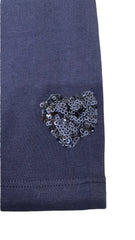 Heart Sequins Leggings