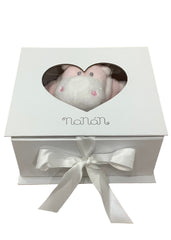 Bib and Hippo Comforter Gift Set