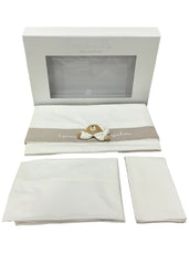 Beige DouDou Pushchair 3 Pieces Set Linen Sheets 60x120