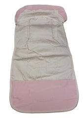 Pink Gingham Stroller Cover