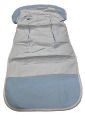 Blue Gingham Stroller Cover