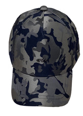 Navy Blue and Green Camouflage Baseball Hat