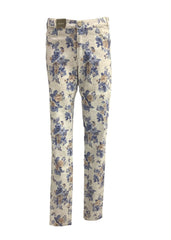 Blue Brown All Over Printed Trousers