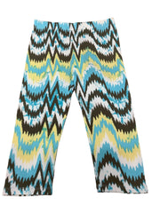 Imoga Multi-Color Wave Pattern Leggings
