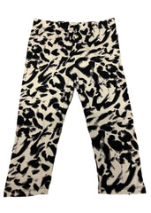 Black Patterned Leggings