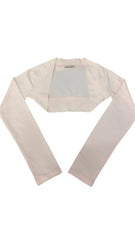 Orange Persica Cropped Cardigan