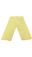 Elsy Scallop Hem Design Leggings