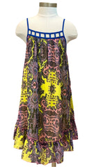 Flowy Paisley Shift Dress