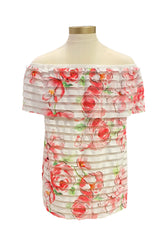 Multi Provenza Multi-Layered Blouse