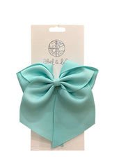 Large Pointed Bow Hair Clip