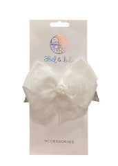 Organza Ribbon Hair Clip