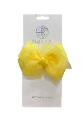 Organza Ribbon Hair Clip