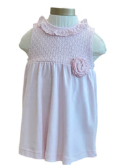 Pink Baby Grand Sleeveless Dress w/ Diaper Cover