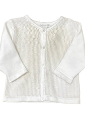 White Spring Cardigan