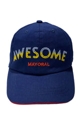 'AWESOME' Embroidered Baby Cap