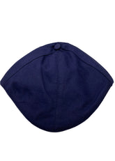 Navy Blue Flat Cap