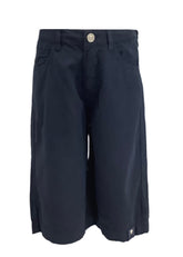 Navy Blue Young Versace Navy Blue Bermuda Shorts