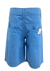Blue Young Versace Blue with Rubber Writing Logo Shorts