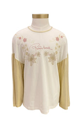 Wide Golden Long Sleeve T-Shirt