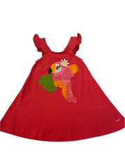 Flamingo Hawaiian Print Swimsuit Set