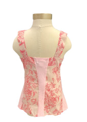 Sleeveless AOP Flower Alabama Top