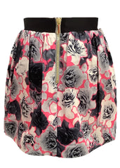Graphic Rose Skirt