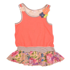 Multi Stripes and Flowers Dress 1