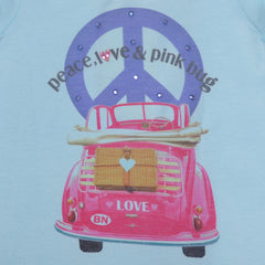 Multi Peace, Love and Pink Bug Leggings Set 2