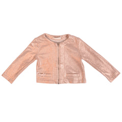 Gold Brown Gold Jacket with Pockets Jacket 1