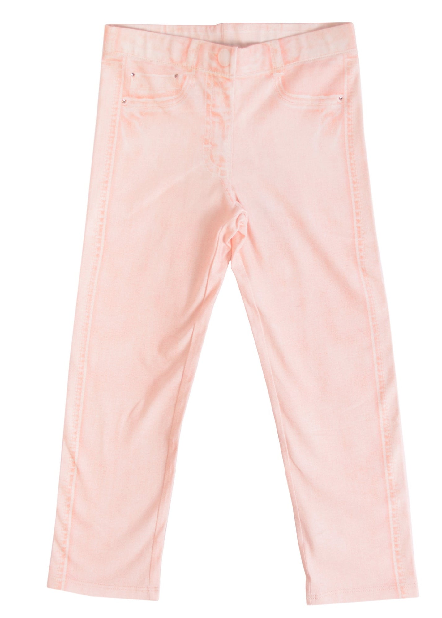 Peach Illusion Jeggings Jeggings 1