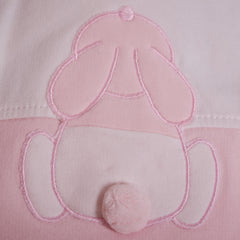 Pink White Baby Bunny Babygrow Babygrow 2