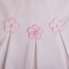 White Pink Two-piece stretch frilled jersey and short Top and Shorts Set 2