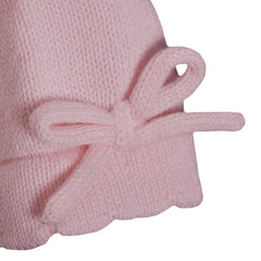 Pink Knitted Top and Short with Hat Top and Shorts Set 3