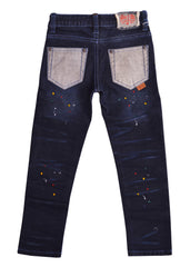 Blue Skinny Fit Denim Jeans 4