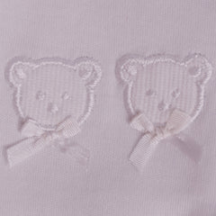 White White Bear Footie Babygrow 2
